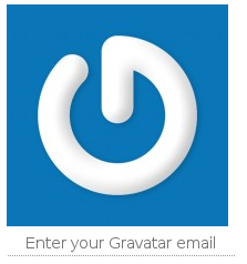 Gravatar default